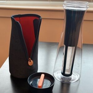 Teavana Tea Infuser with Navy Blue Sleeve